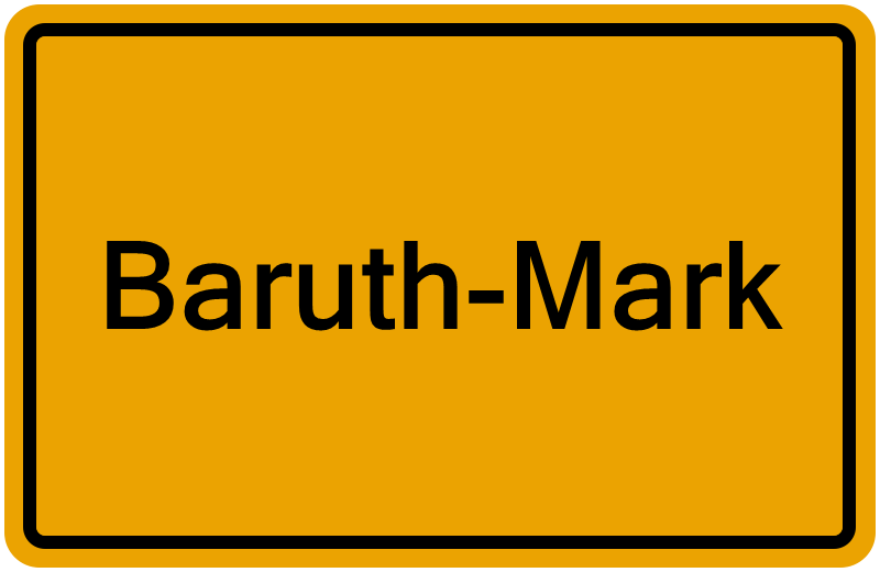 Handelsregister Baruth-Mark
