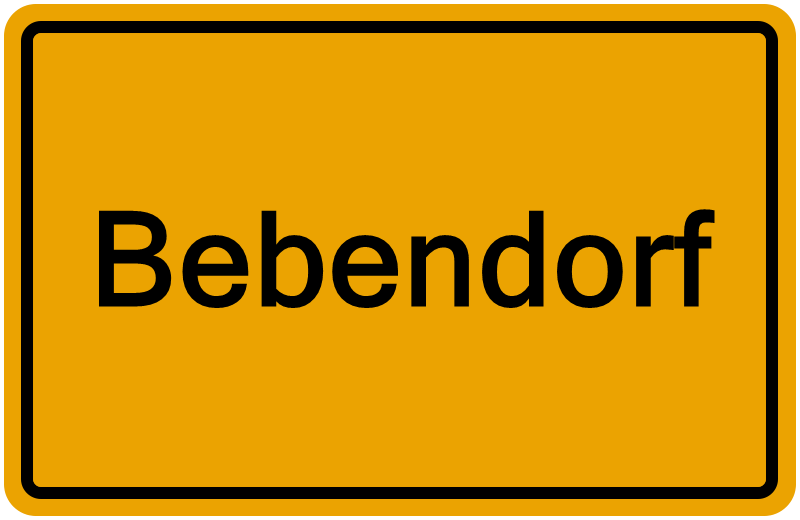 Handelsregister Bebendorf