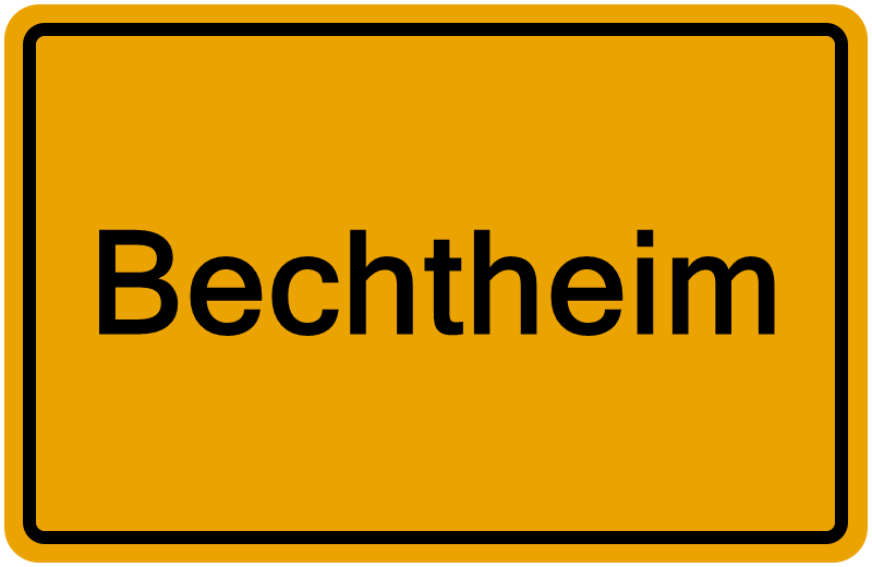 Handelsregister Bechtheim