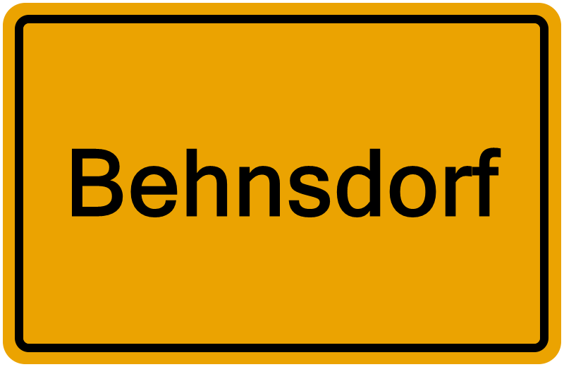Handelsregister Behnsdorf