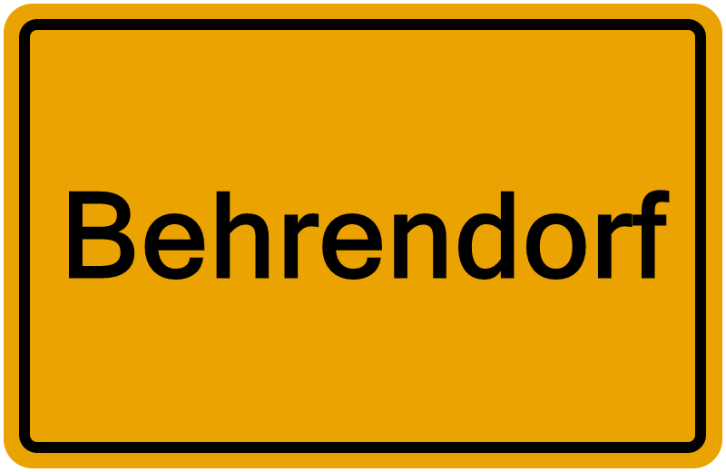 Handelsregister Behrendorf