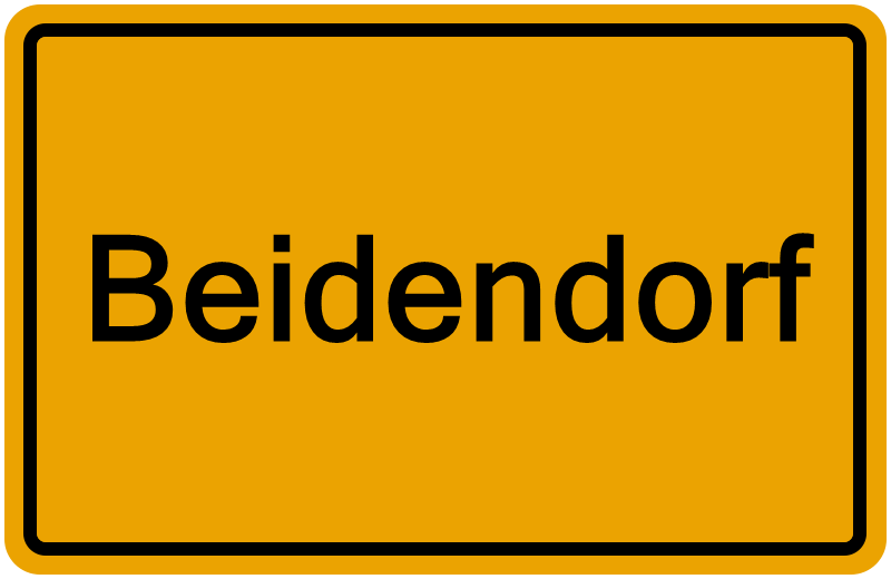 Handelsregister Beidendorf
