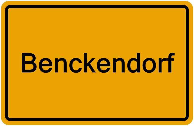 Handelsregister Benckendorf