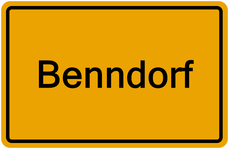 Handelsregister Benndorf
