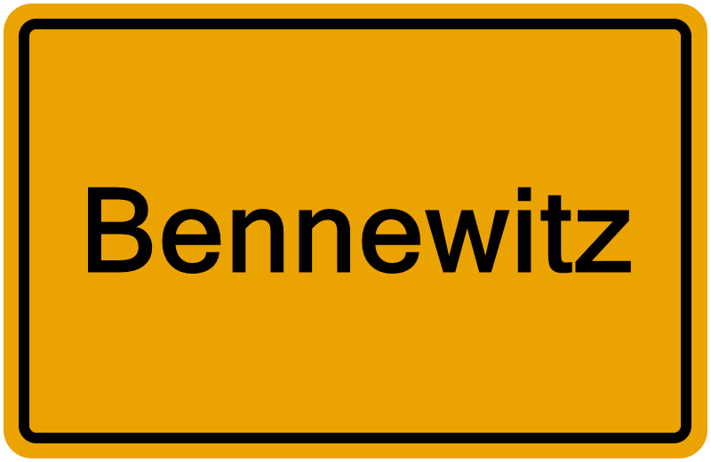 Handelsregister Bennewitz