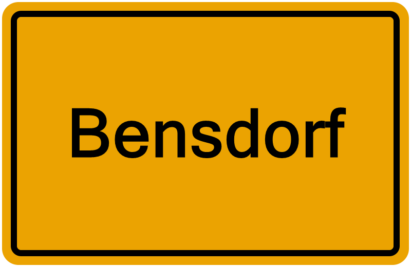 Handelsregister Bensdorf