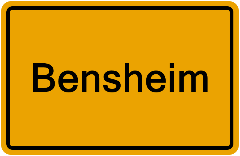 Handelsregister Bensheim