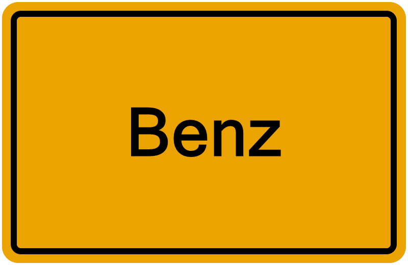 Handelsregister Benz