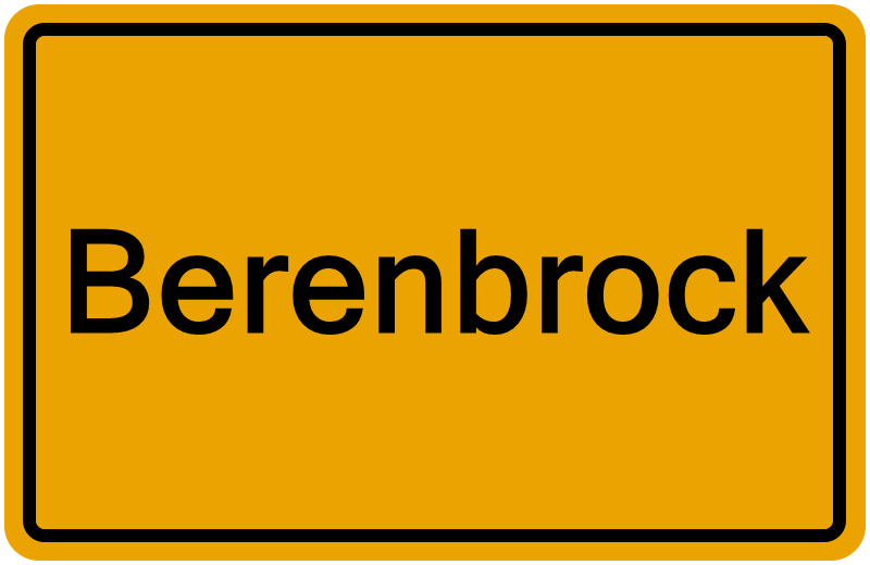 Handelsregister Berenbrock