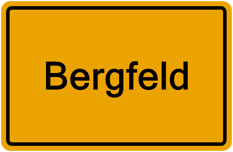 Handelsregister Bergfeld