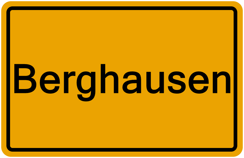 Handelsregister Berghausen