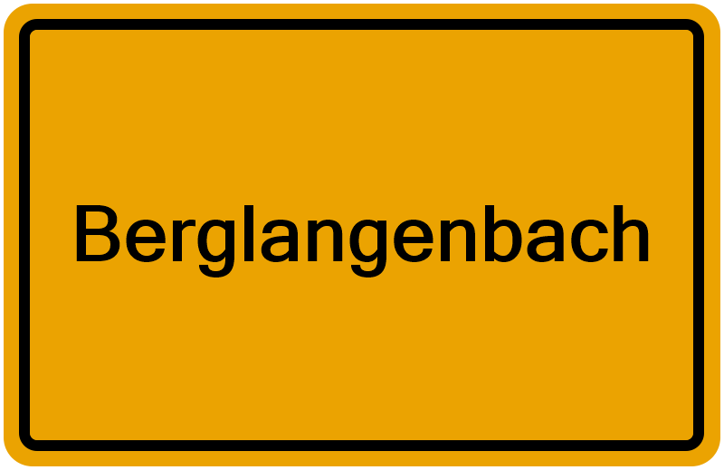 Handelsregister Berglangenbach