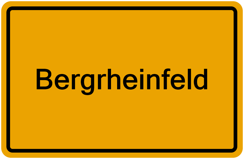 Handelsregister Bergrheinfeld