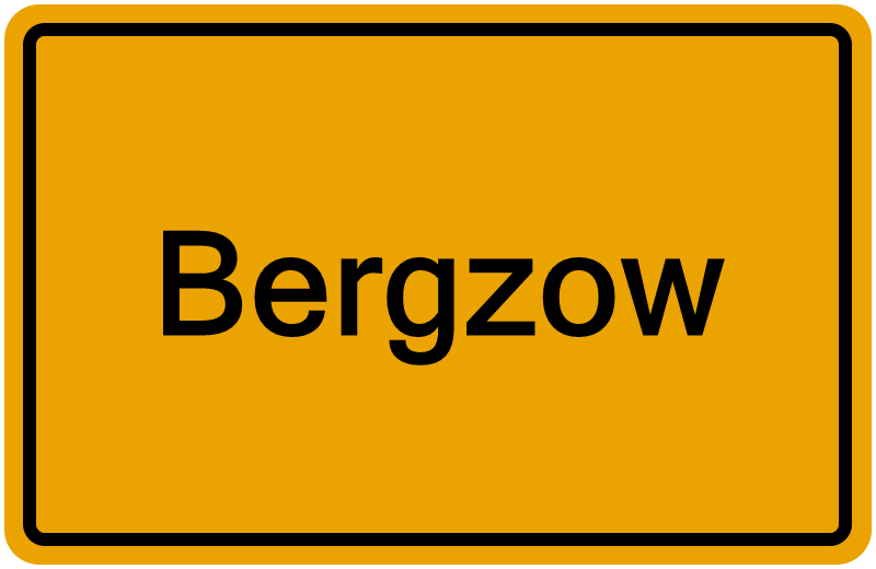Handelsregister Bergzow