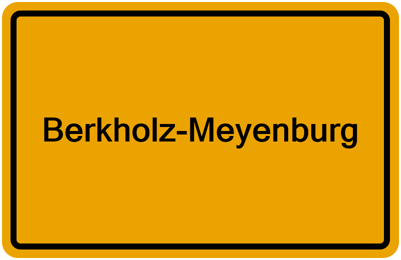 Handelsregister Berkholz-Meyenburg