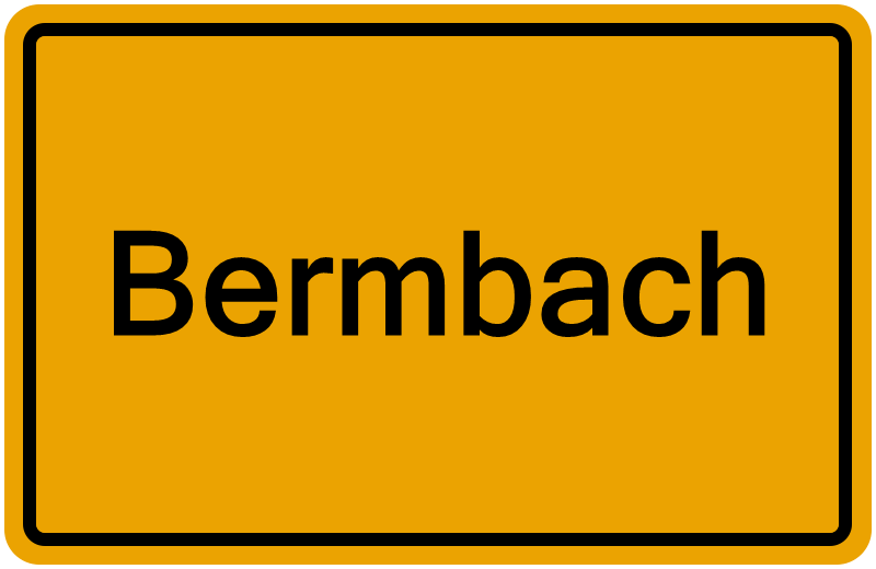 Handelsregister Bermbach