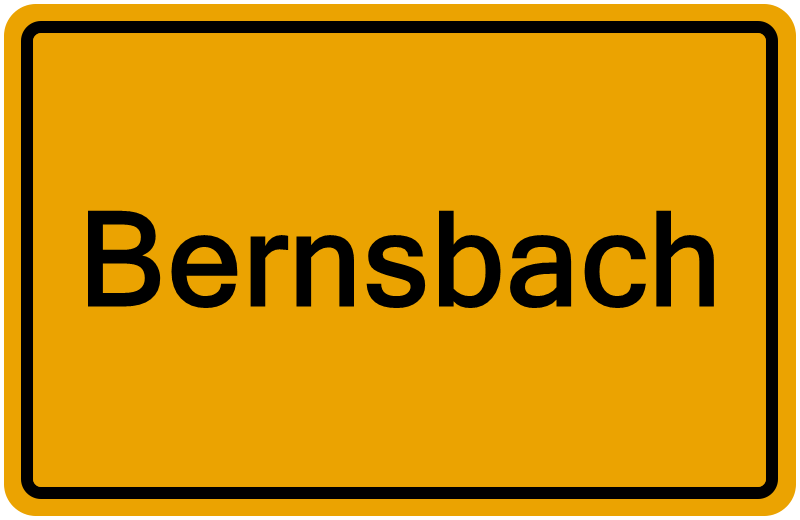 Handelsregister Bernsbach