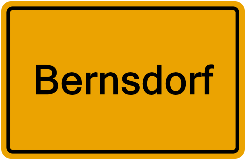 Handelsregister Bernsdorf