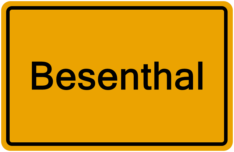 Handelsregister Besenthal