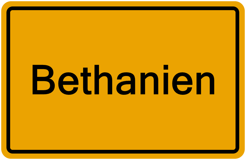 Handelsregister Bethanien