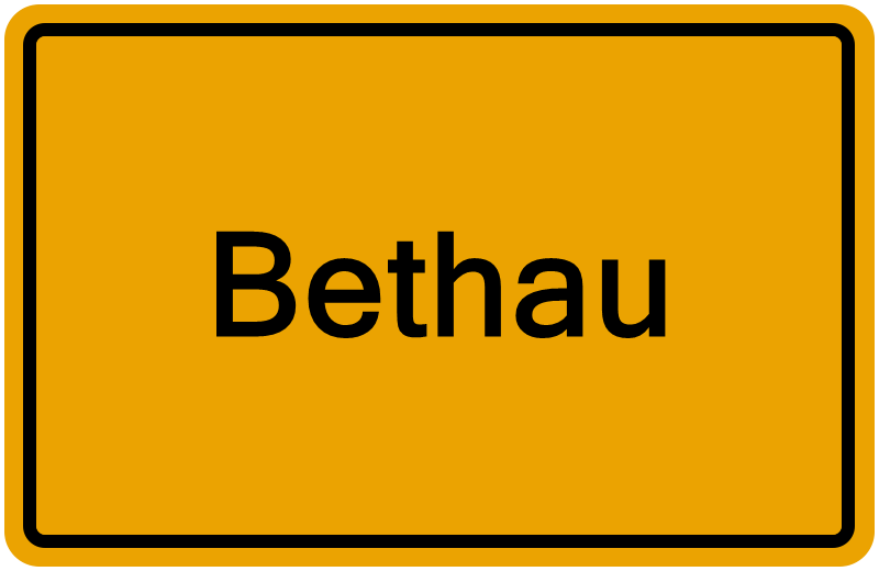 Handelsregister Bethau
