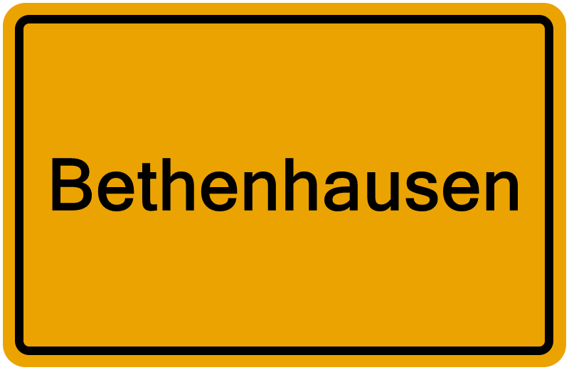 Handelsregister Bethenhausen