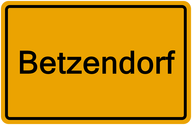 Handelsregister Betzendorf