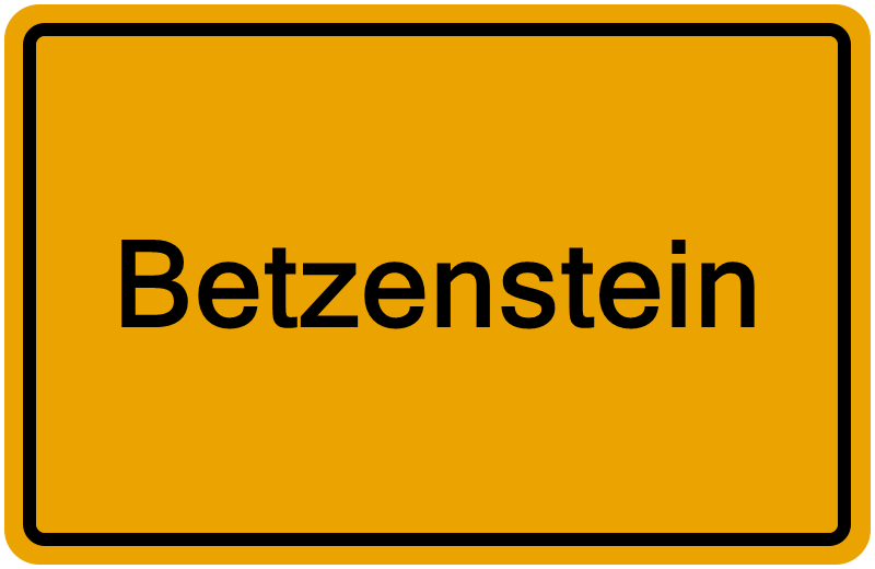 Handelsregister Betzenstein