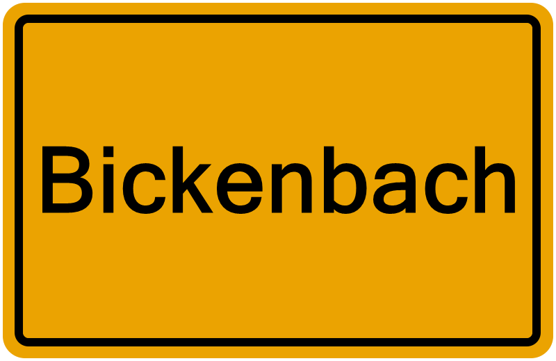 Handelsregister Bickenbach