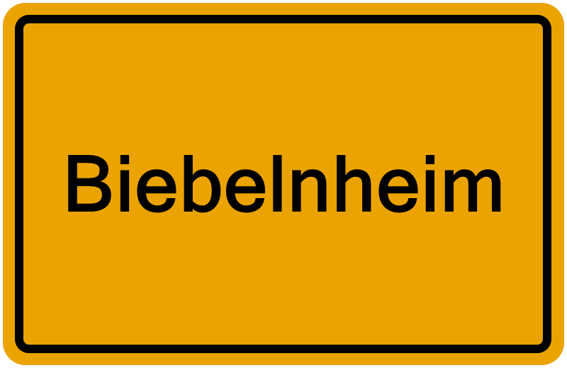 Handelsregister Biebelnheim