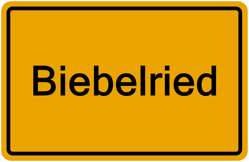 Handelsregister Biebelried