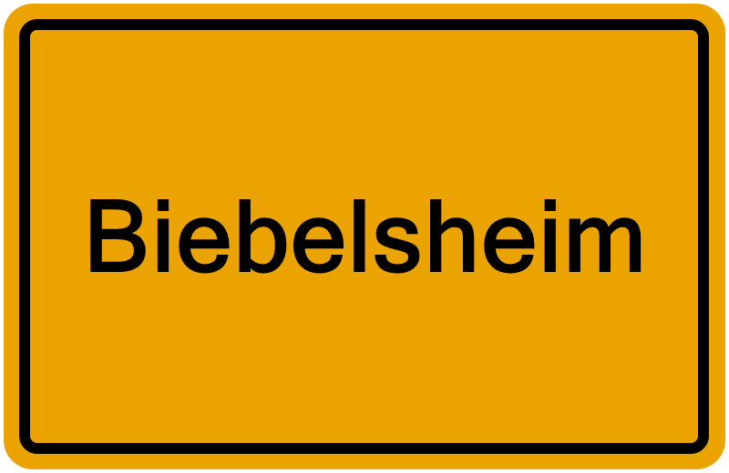 Handelsregister Biebelsheim