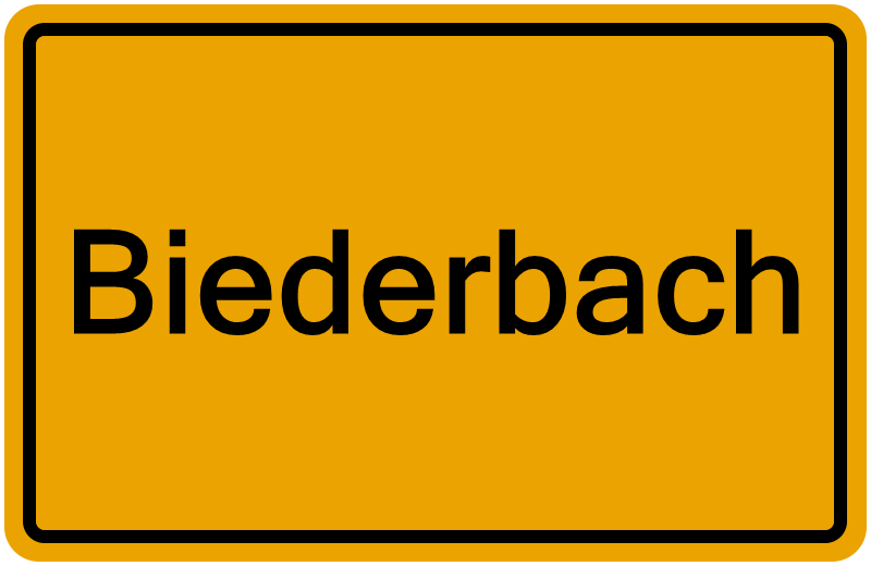 Handelsregister Biederbach