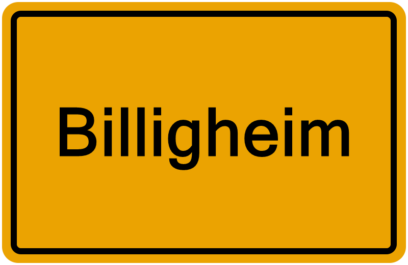 Handelsregister Billigheim