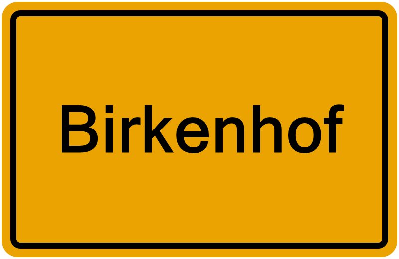 Handelsregister Birkenhof