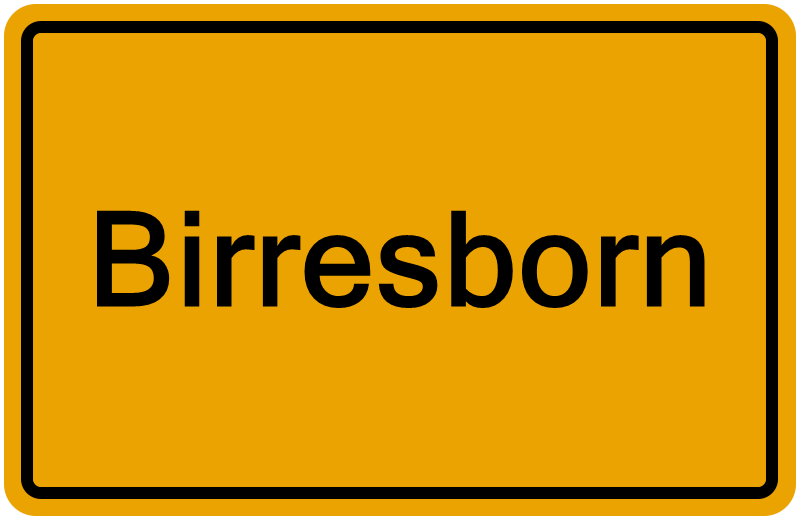 Handelsregister Birresborn