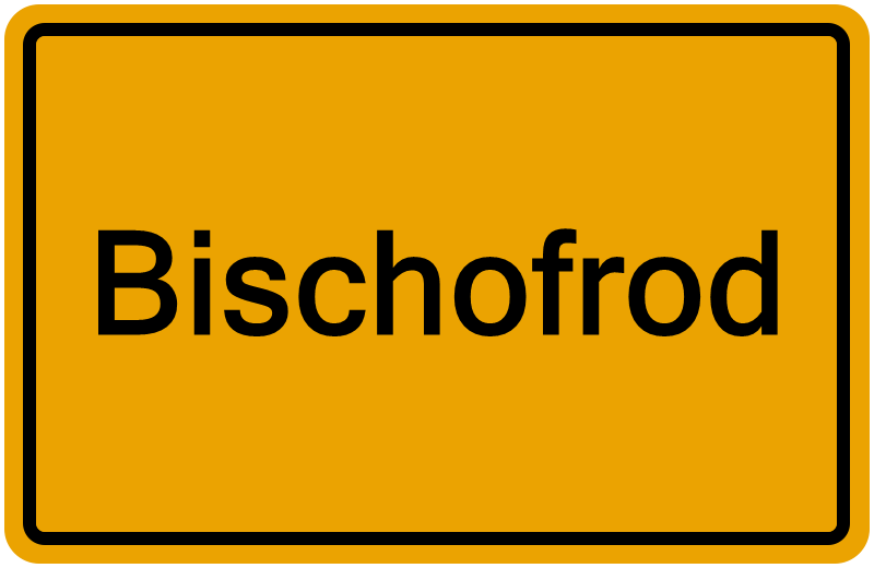 Handelsregister Bischofrod