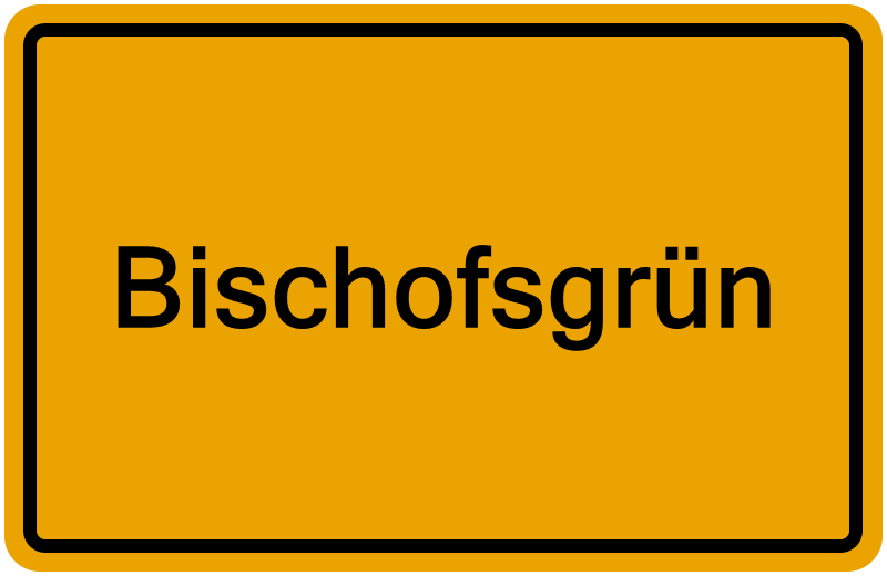Handelsregister Bischofsgrün