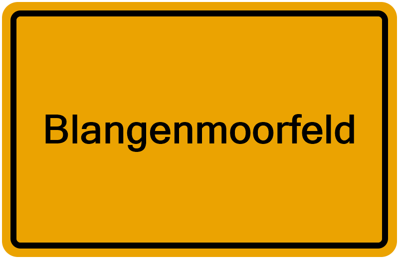 Handelsregister Blangenmoorfeld