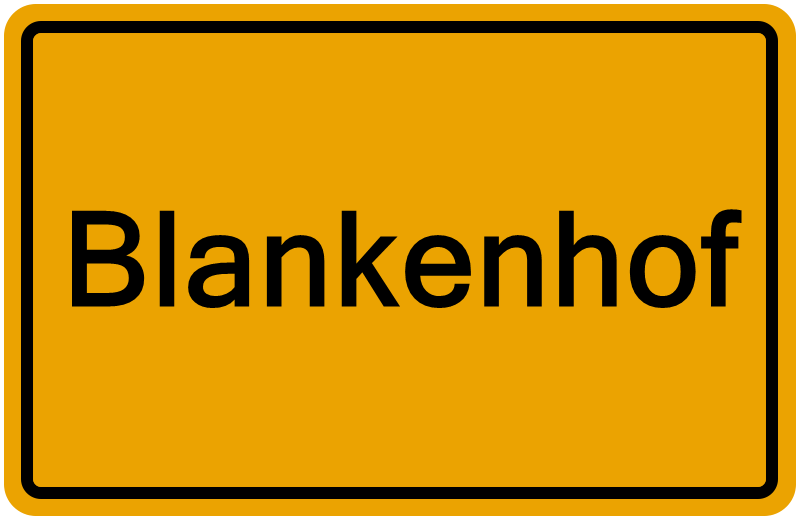 Handelsregister Blankenhof