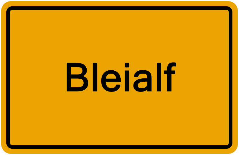 Handelsregister Bleialf