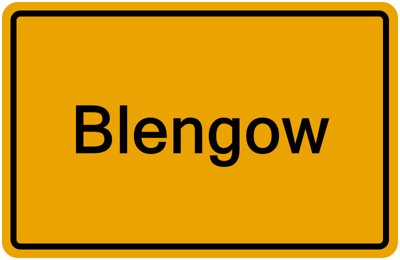 Handelsregister Blengow
