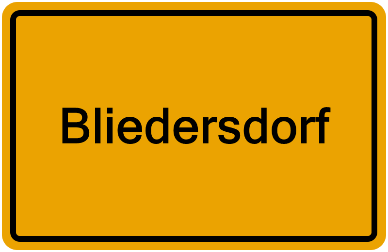 Handelsregister Bliedersdorf