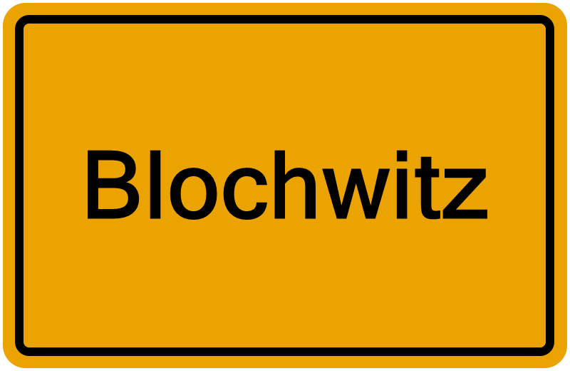 Handelsregister Blochwitz