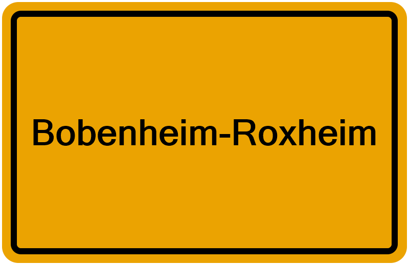 Handelsregister Bobenheim-Roxheim