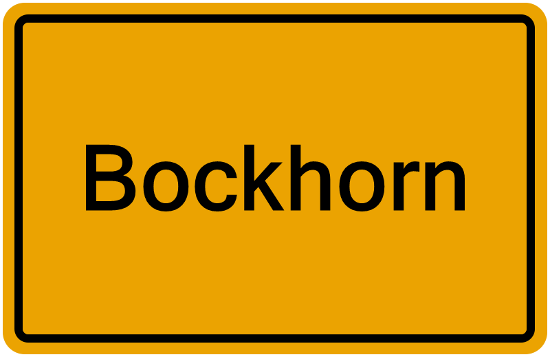 Handelsregister Bockhorn