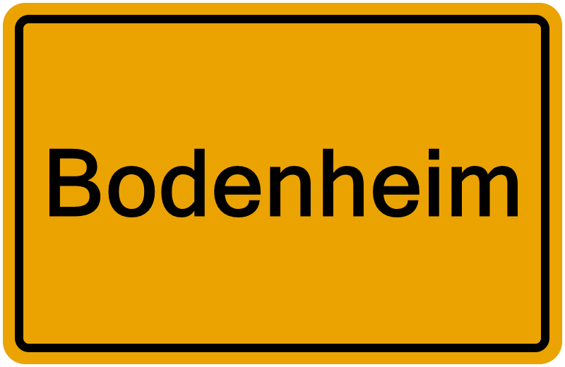 Handelsregister Bodenheim