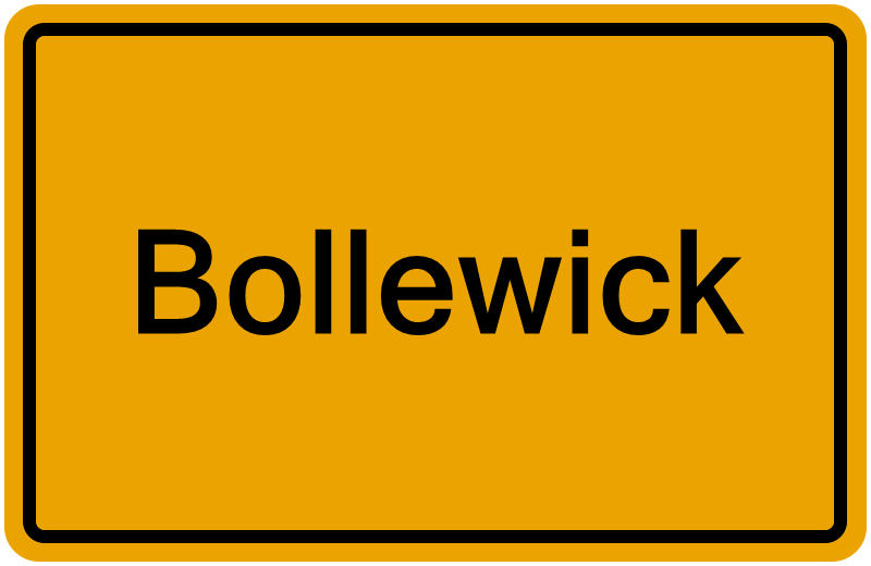 Handelsregister Bollewick