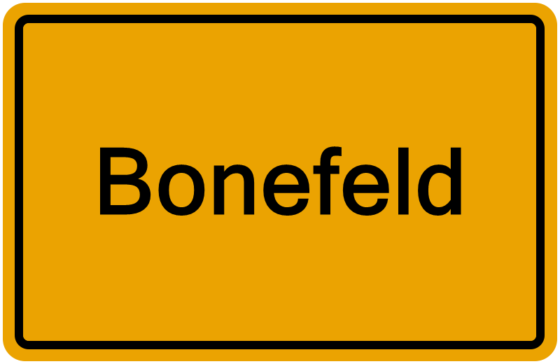 Handelsregister Bonefeld
