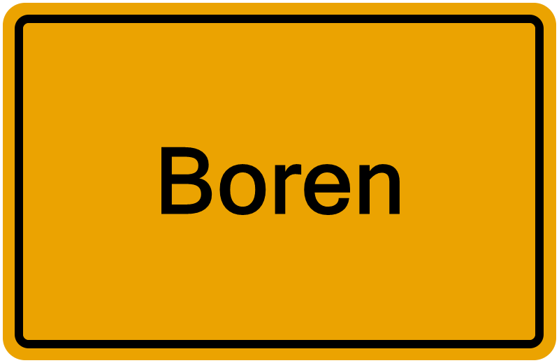 Handelsregister Boren